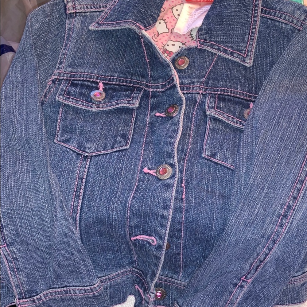 Hello Kitty Jean Jacket